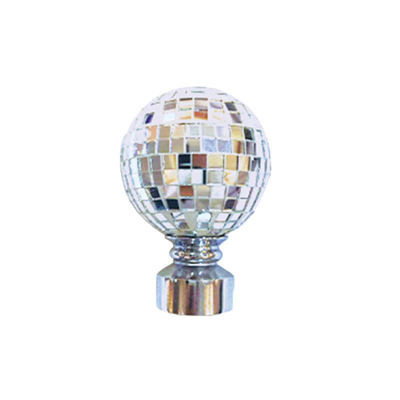 Sequined Ball Fashion Curtain finial