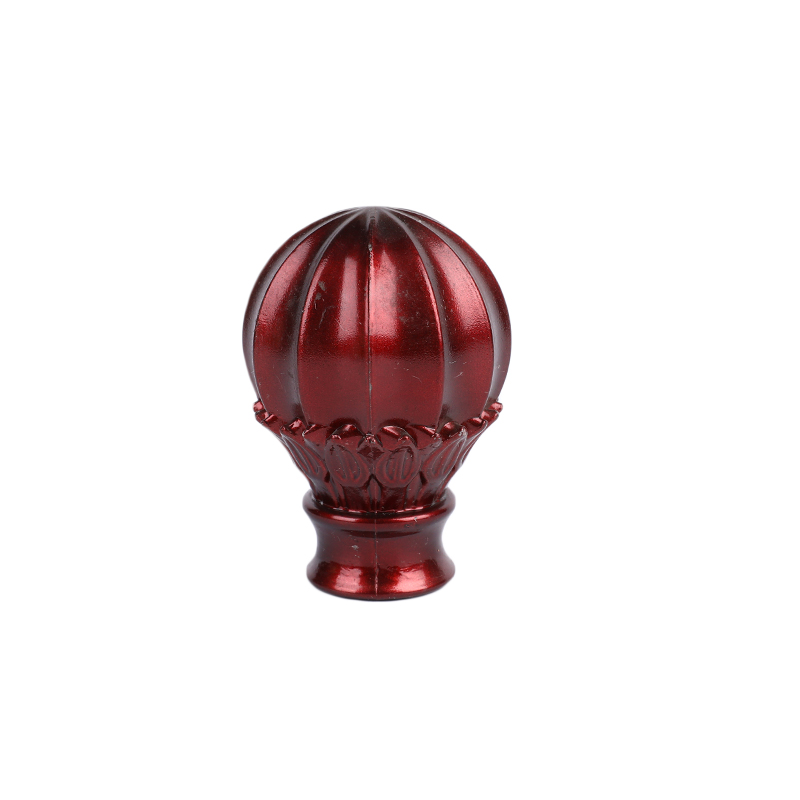 Red Pomegranate Ball Curtain finial