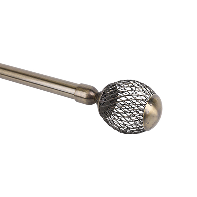 Reticulated spherical aluminium alloy curtain rod