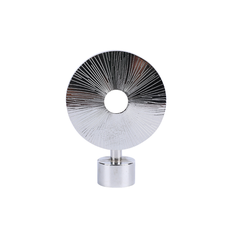 Flying saucer disc aluminium alloy curtain Finial