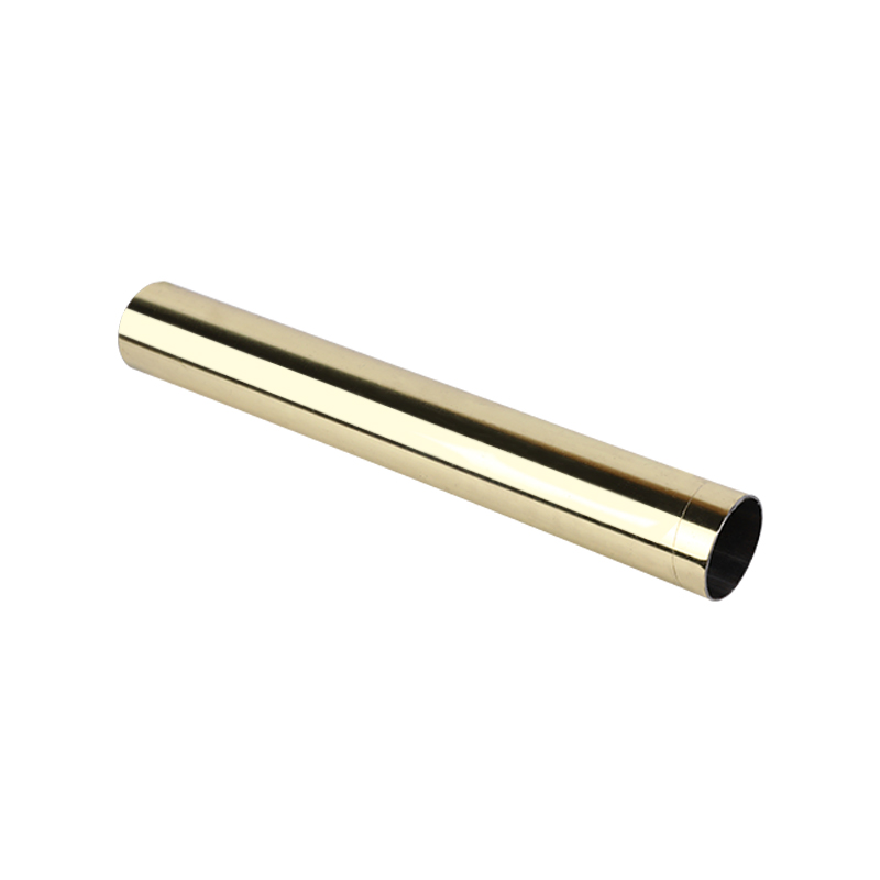 Furniture medium and small crowd imitation golden curtain rod