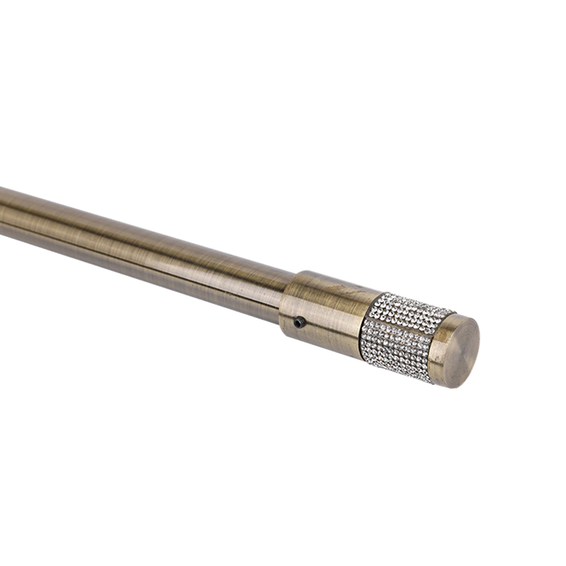 Metal drawing strip drilling straight cylindrical curtain rod